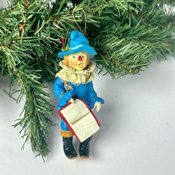 Vintage 1989 Kurt Adler Wizard of Oz Scarecrow Christmas Ornament - Picture 1 of 10
